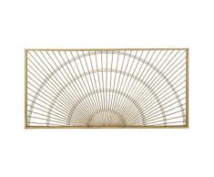 DKD Home Decor Cabecero de Cama, Ratán, Estándar