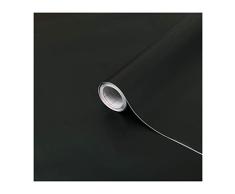 d-c-fix vinilo adhesivo muebles Negro unicolor mate autoadhesivo impermeable decorativo para cocina, armario, puerta, mesa papel forrar rollo láminas 67,5 cm x 2 m