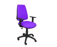 Piqueras y Crespo Elche Silla de Oficina, Tela, Lila, 109x46x46 cm