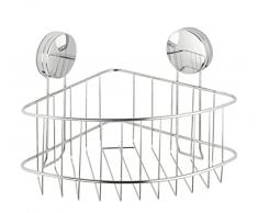 Static-LocÂ® Plus Osimo - Estante esquinero para baÃ±o (Montaje sin Agujeros)