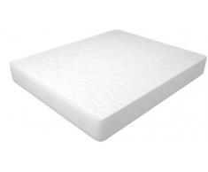 miasuite i sogni italiani Colchón Matrimonial 160x190 alto 21 cm, en espuma de agua e Aloe Vera - Indeformable, Dispositivo Médico, Plantilla: Más