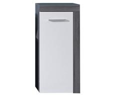 trendteam smart living Muebles Cómoda, Madera, Gris, 36 x 81 x 31 cm
