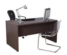 TOP KIT | Mesa Oficina Jarama 9021 (Ancho 140cm) - 140 x 75 x 80 | Wengué