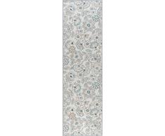 Universal Rugs Tammy Floral Camino de transición Accent Alfombra, Crema, 335 x 69 cm