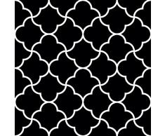 Homemania HMNT71-80X50CM Alfombra Impresa Geometric Feast 3 Antideslizante, Multicolor, 80 x 50 cm