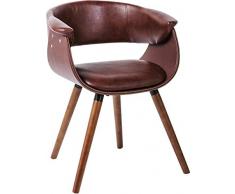 Kare Monaco Nougat Silla con Brazos, Otros, Marrón, 72 X 47 X 58 Cm