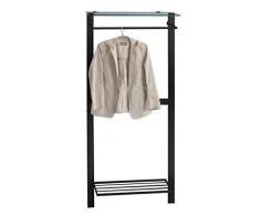 HomeTrends4You Valencia Perchero de Pared, B/H/T= 80x190x33cm