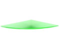 Bolis Italia BA1E035HE2T1 Vitra - Estante de Cristal Templado (35 x 35 x 0,6 cm), Color Verde