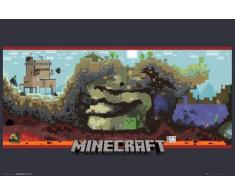 GB eye, Minecraft, Underground, Maxi Poster, 61x91.5cm