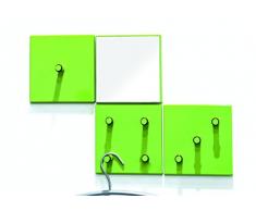 Haku Möbel 4 armarios, 6 x 15 x H: 15 cm, Verde