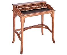 BETTER & BEST Q B&B Q BETTER & BEST Escritorio abatible de Madera, sin Tapa, Color marrón, 77.5x43x78 cm