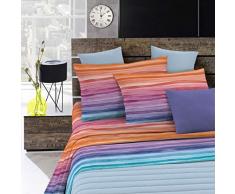 Fantasy Rainbow sàbana de Cama de fantasía en Microfibra Impresa, arcoìris, Sìngolo