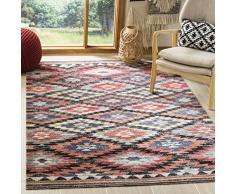 Safavieh Lowell - Alfombra Multiusos para Interiores y Exteriores, Polipropileno Tejido, Multicolor, 160 x 230 cm