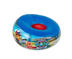 Paw Patrol Silla Hinchable Infantil, Vinilo, Azul, 0.46x65.00x65.00 cm