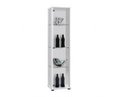 13 Casa Fashion Home Vitrina Cristal A1 Blanco
