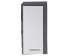 trendteam smart living Muebles Armario suspendido, Madera, Gris, 36 x 79 x 23 cm