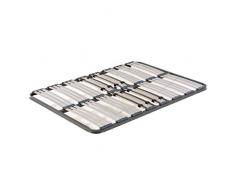 HOGAR24 ES Somier Multiláminas con Reguladores Lumbares, Sin Patas, Haya, 105x200cm