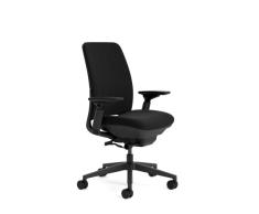 Steelcase Amia Silla de Oficina, Plastic, Ónix, 68 x 56.5 x 99