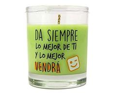 VELA Vaso Siempre Melon, Negro, Estandar