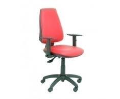 Piqueras y Crespo Elche Silla de Oficina ergonómica, Nailon, Rojo, único