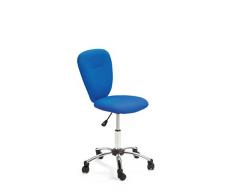 Inter Link 99803146 Silla Giratoria, Azul, 40 x 48 x 98 cm