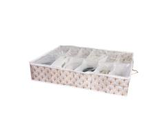 Compactor - Organizador de zapatos, Rosa, 76 x 60 x H.15 cm, RAN9549