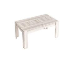 Skraut Home | Mesa Extensible Kai hasta 200 cm | 76 x 140 x 90 cm | para Cualquier Ocasión | Gris | Ideal en Comedor o Cocina | Estilo Moderno | Madera Gris