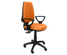 Piqueras y Crespo Elche Silla de Oficina, Tela, Naranja, 109x46x46 cm