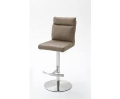 123wohndesign Robas Lund Rabea - Taburete de Bar (360°, con Aspecto Antiguo, Giratorio), Color Arena