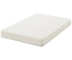 Belnou Optima Funda de Colchón, Algodón, Blanco, Super King, 180x200x8 cm