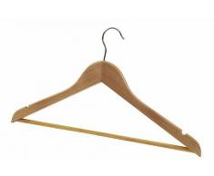 ALBA Set 25 Perchas de Madera, 1