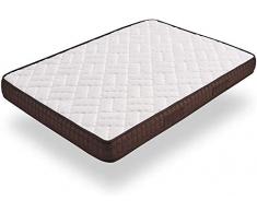 HOGAR24 ES- ZR27- Colchón Viscosoft 135x180 cm, Núcleo Alta Densidad Transpirable, con Tejido 3D y Aloe Vera.
