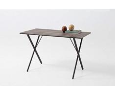 Kit Closet 3150033011 - mesa ordenador kala industrial cruz, haya/ gris, 76 x 60 x 120