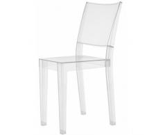 Kartell 4850B4 La Marie - Silla de Vidrio Transparente