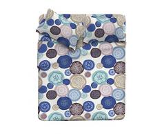 Fantasy sàbana de Cama de fantasía en Microfibra Impresa, murrine, Sìngolo