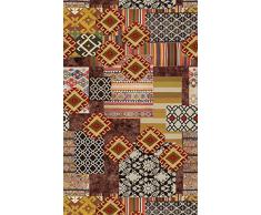 Vilber Bohemian Kilim 2494 Alfombra, Vinilo, Multicolor, 75x120x0.2cm