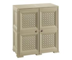 Tontarelli Omnimodus 8085550908 - Cómoda (Mueble bajo, 4 Compartimentos)
