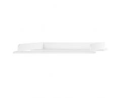 Miami Cambiador ufsatz 80 x 75 cm, Compatible con kommoden, Madera, Blanco metálico, 80.8 X 97.6 X 8 Cm
