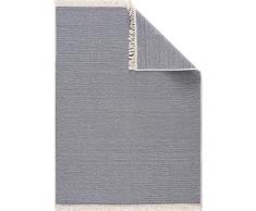 Fashion4Home Alfombra de Pasillo - Tepiche para salón, Dormitorio, Cocina, habitación de los niños, Cuarto de baño, Alfombra Boho Kelim - Alfombra de Pasillo Gris Claro, tamaño: 120 x 170 cm