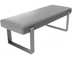 Vant Tapizado Cuarto Cama Banco - Sala & Salón Otomano - 158 kg Peso Capacidad (Vintage Cuero Ligero Gris)