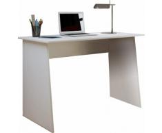 VCM Masola Ángulo de Esquina Escritorio, Madera, Blanco, 74x110x50 cm