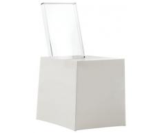 Kartell Miss Less Silla, Blanco, 42x85x45 cm