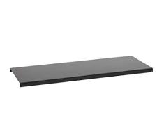 Wesco Rack System Smart 60 - Estante de Aluminio Recubierto de Polvo, Flexible expandible, Color Negro, tamaño: 558 x 208 x 16 mm, A74501060-62