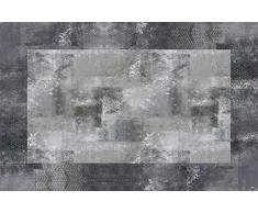 Vilber New Classic Alfombra, Vinilo, Gris, 100x153x0.2cm
