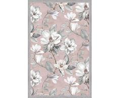 Vilber Magnolia DU 04 78X120 Alfombra, Vinilo, Rosa, 78 x 120 x 0.22 cm