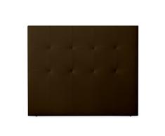 Somnia Descanso - Cabecero Bayona Acolchado, Tapizado Premium en Polipiel de Alta Gama, Medidas 160 x 120 cm (Cama de 150), Chocolate