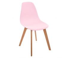 Silla para niños, rosa, polipropileno