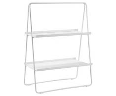 Zone Denmark A-Table - Estantería de Metal (53 x 29 x 75 cm), Color Blanco