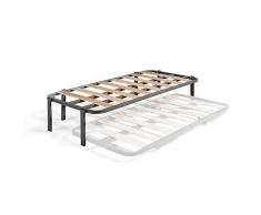 HOGAR24 ES Somier Superior de Cama Nido con 6 Patas, 90x190 cm