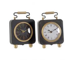 DKD Home Decor Reloj de Mesa, Estándar